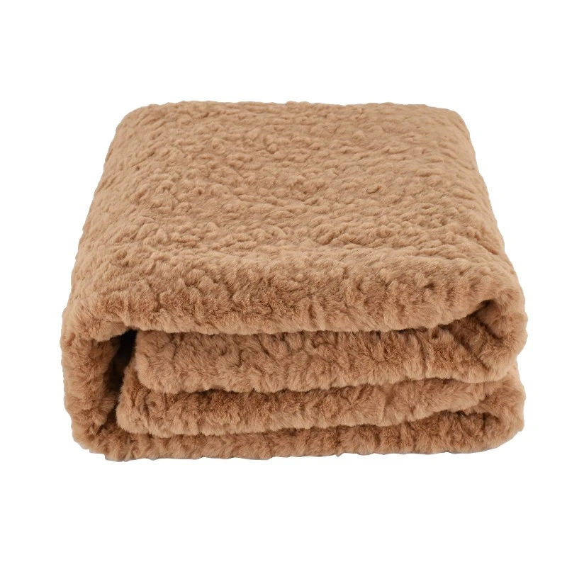 Lamb Fleece Heated Blanket